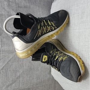 Nike Air Max 2015 698902-070 black / silver Men's 9